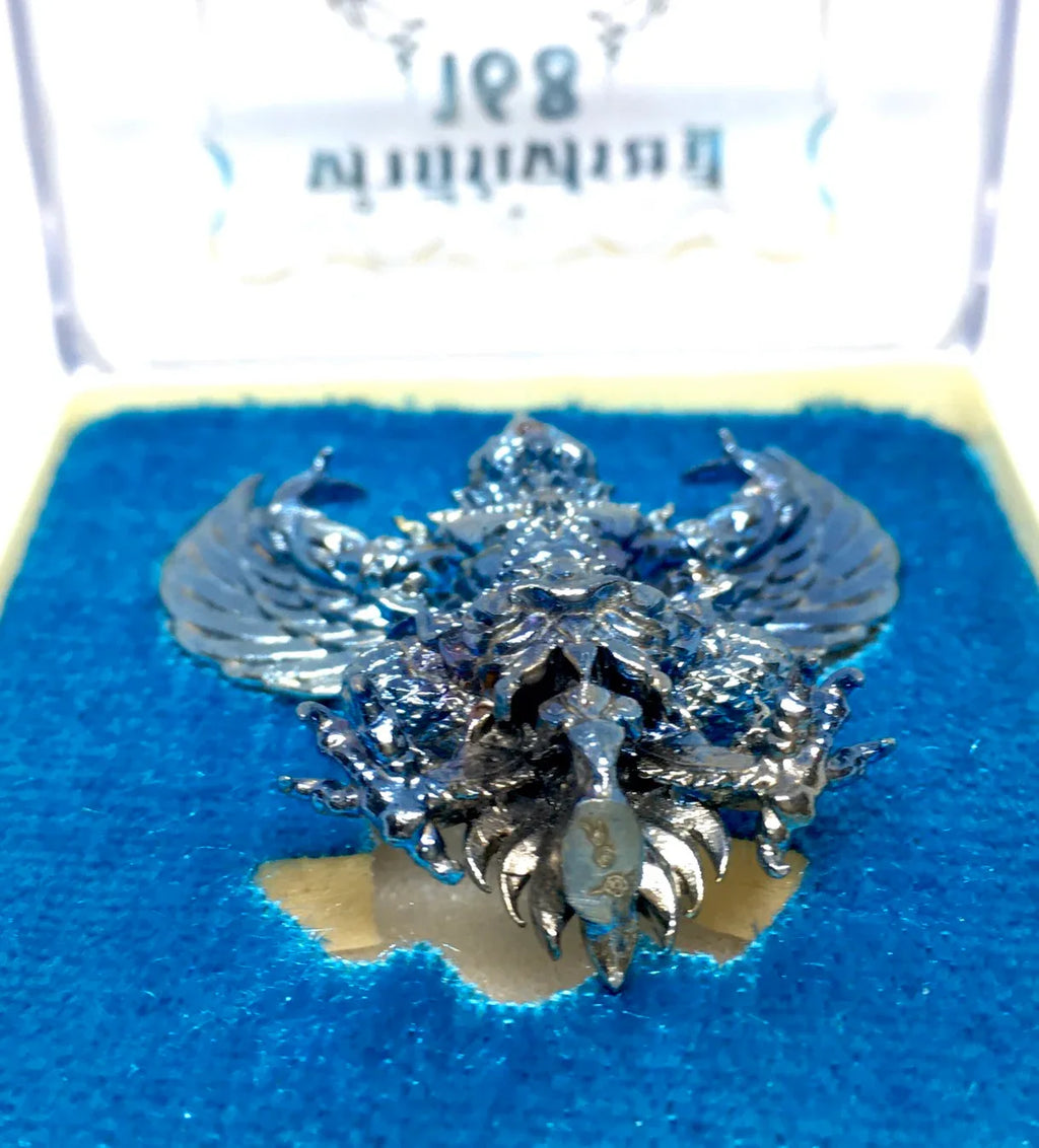 🪙 “Script of Wealth Garuda 168” – Large‑Format Royal Wealth & Protection Guardian Amulet