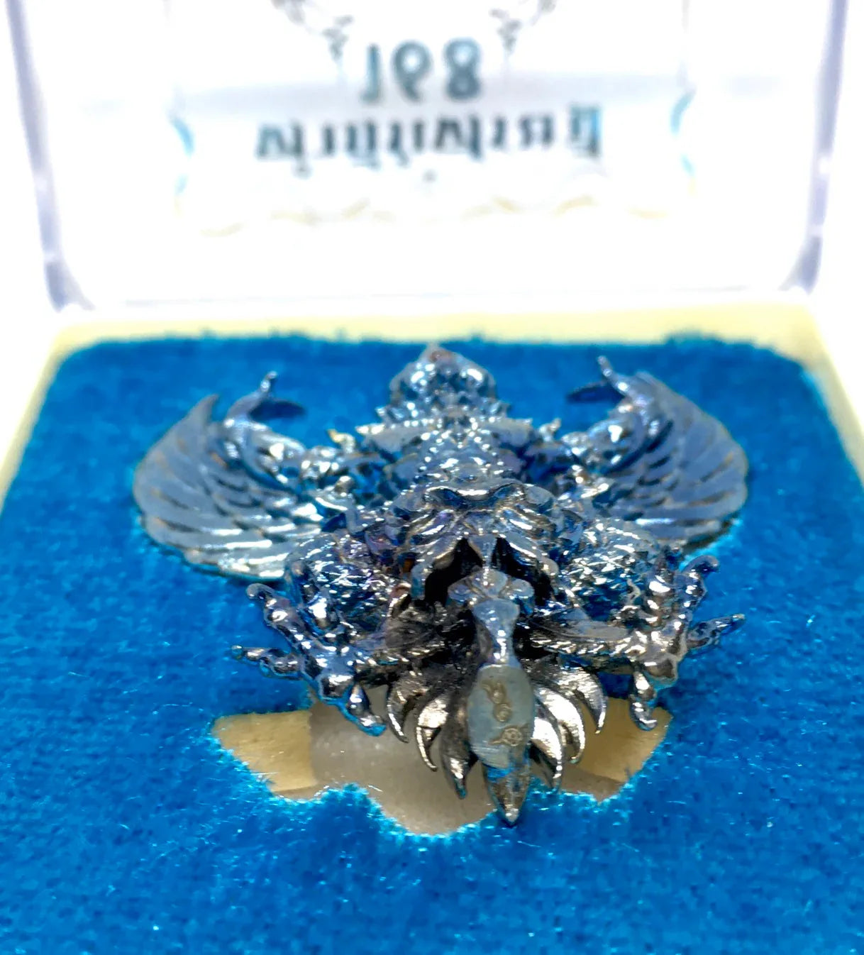 🪙 “Script of Wealth Garuda 168” – Large‑Format Royal Wealth & Protection Guardian Amulet