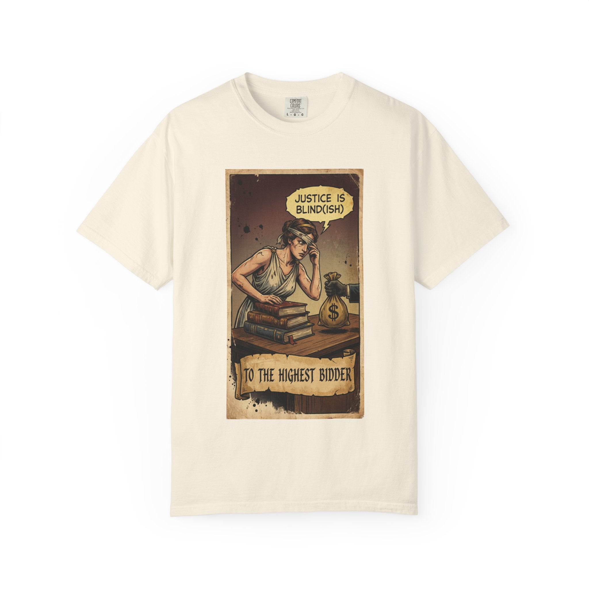 Imperialism Vintage Comic T-Shirt Political Satire History Gift Retro Propaganda Graphic Tee History Teacher Apparel Ivory