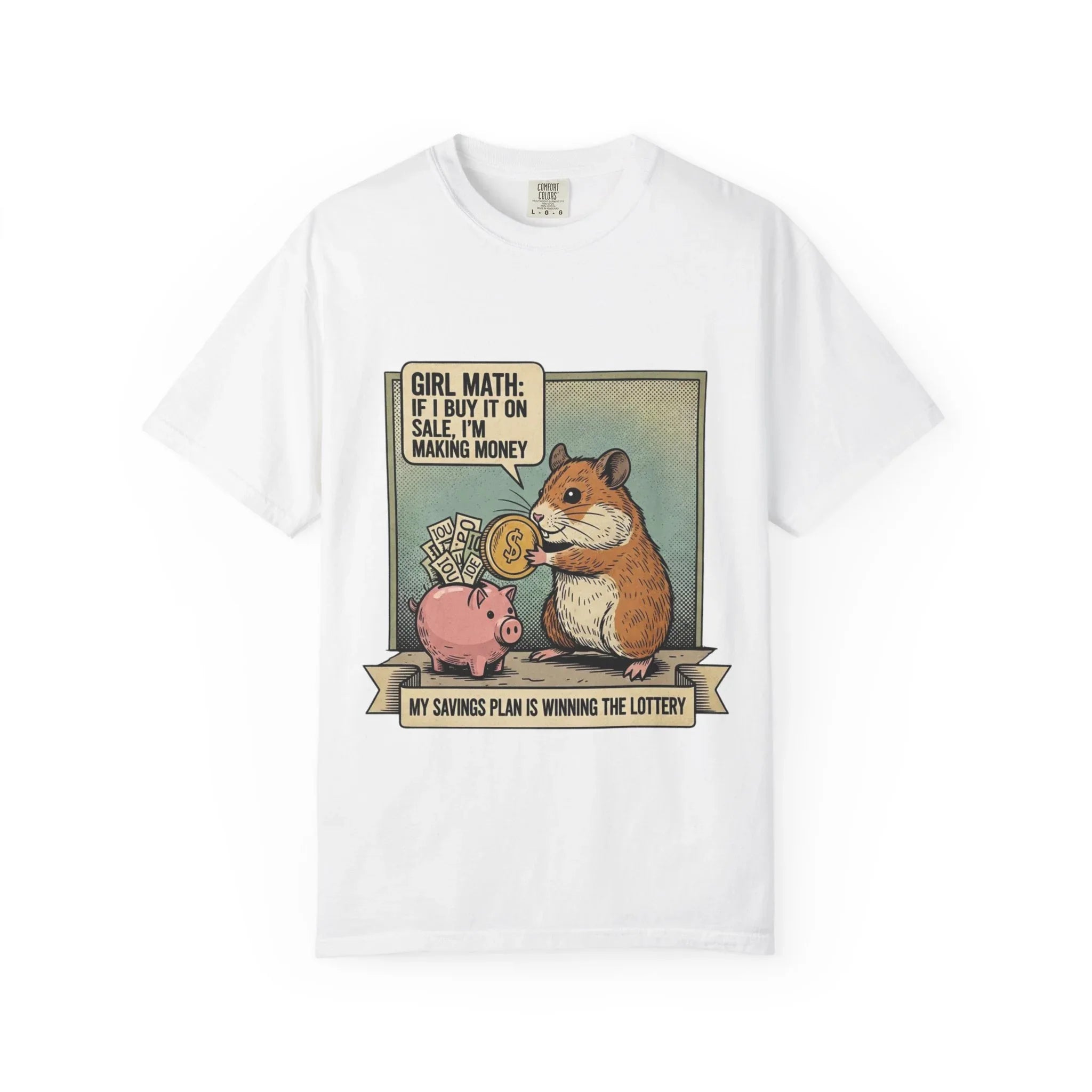 Funny Opossum Shirt I Identify As Rich Tee Inflation Arch-Nemesis Broke Life Gift Screaming Opossum Sarcastic Adulting Currently Accepting
