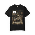 Any Century Now" Skeleton Graphic Tee - Funny Ghosted Dark Humor Streetwear Black