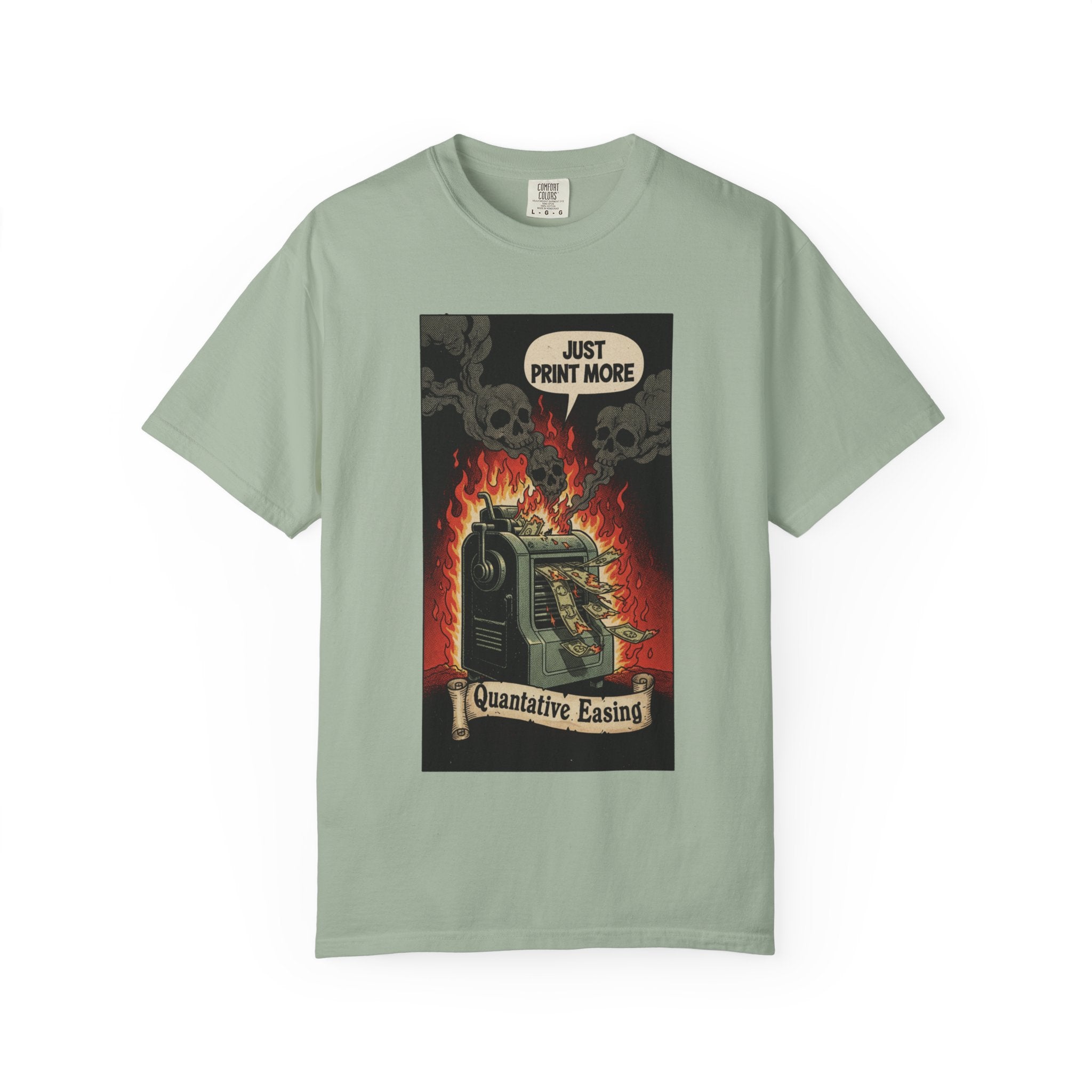 Vintage Satirical T-Shirt | Political Theater & System is Rigged Retro Tee | Sarcastic Dark Humor Shirt | Unisex Premium Cotton Graphic Tee Bay