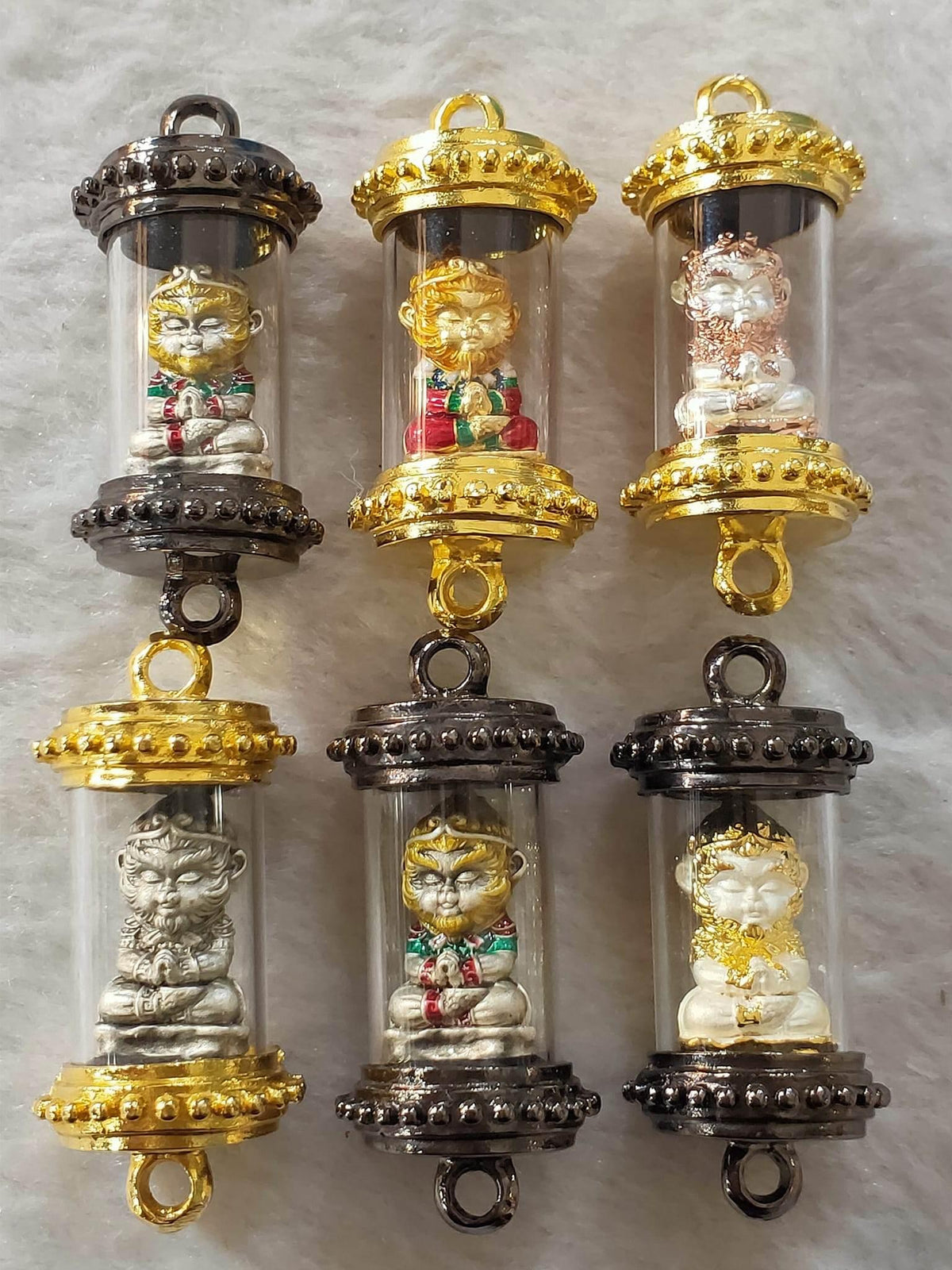 Monkey King Fortune Amulet by Phra Ajarn Amnat - Mahaviro's Power Charm