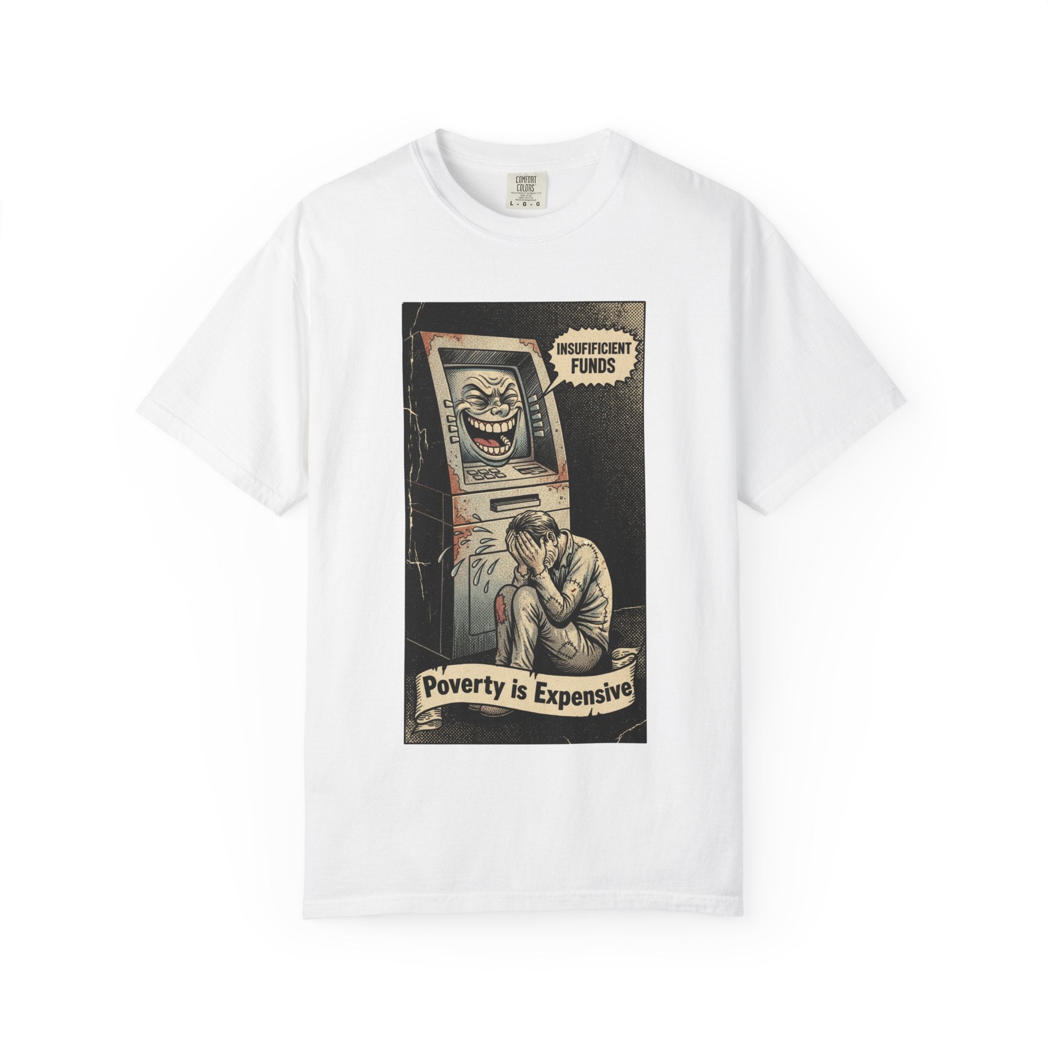 Vintage Satirical T-Shirt | Political Theater & System is Rigged Retro Tee | Sarcastic Dark Humor Shirt | Unisex Premium Cotton Graphic Tee