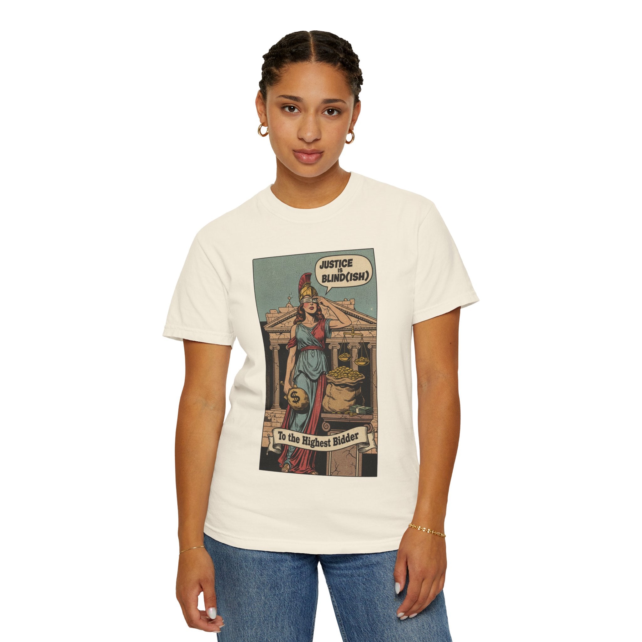 Vintage Satirical T-Shirt | Political Theater & System is Rigged Retro Tee | Sarcastic Dark Humor Shirt | Unisex Premium Cotton Graphic Tee