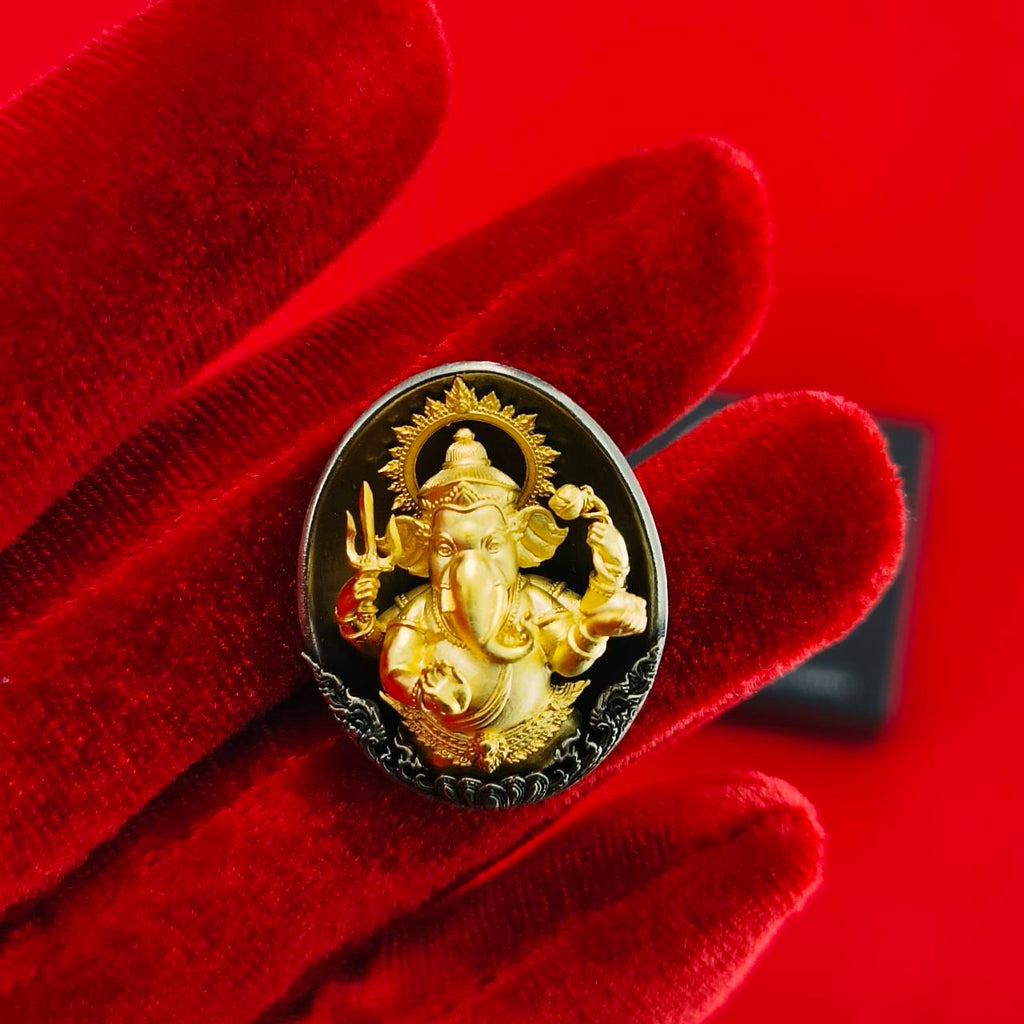 Ganesha Kanapathi Amulet – Blessed by Luang Pu Yoon, Wat Nong Pa Mak