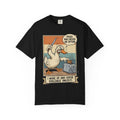 Funny Duck Meme Shirt - "Peace Was Never An Option" Retro Tee - Angry Bird Knife Graphic - I Woke Up And Chose Violence (Mildly) - Vintage Aesthetic Sarcastic Gift Black