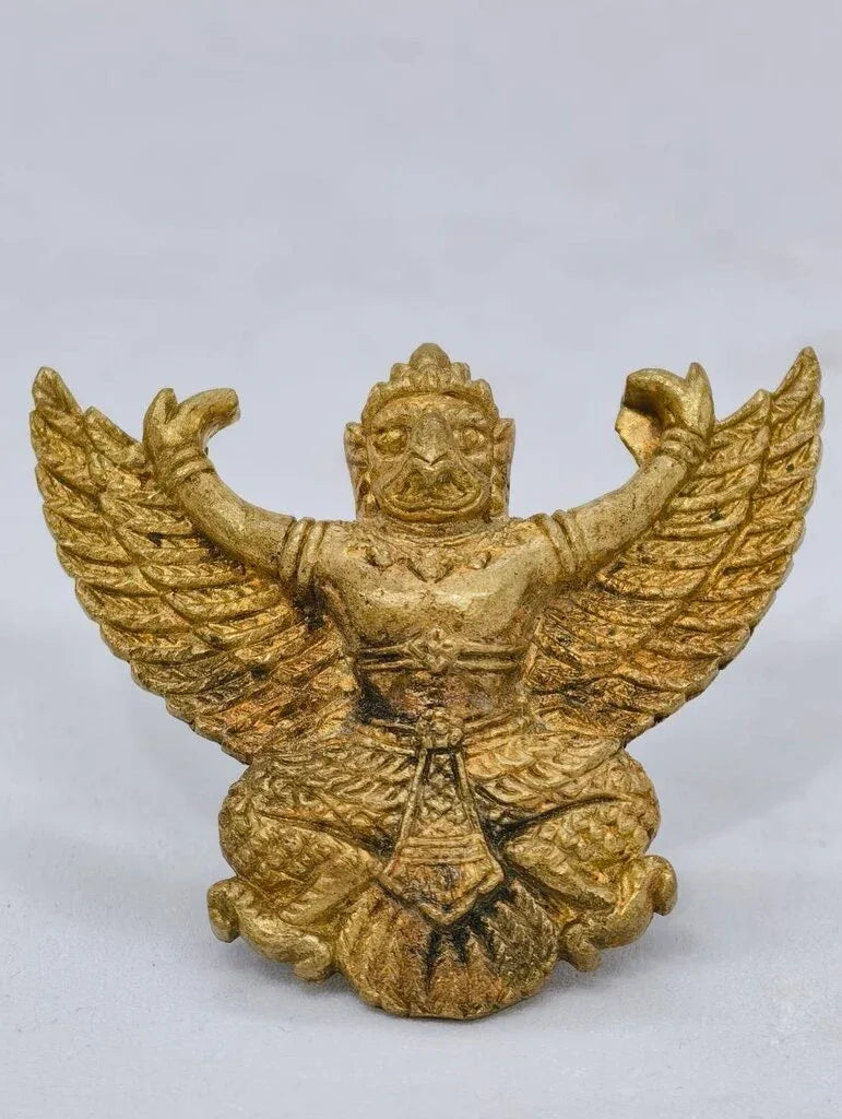 🦅 Phaya Garuda "Maha Amnaj" Wealth & Power Amulet: 2012 Edition by Luang Pu Boon (Wat Thung Hiang) – Ultimate Authority & Riches Default Title