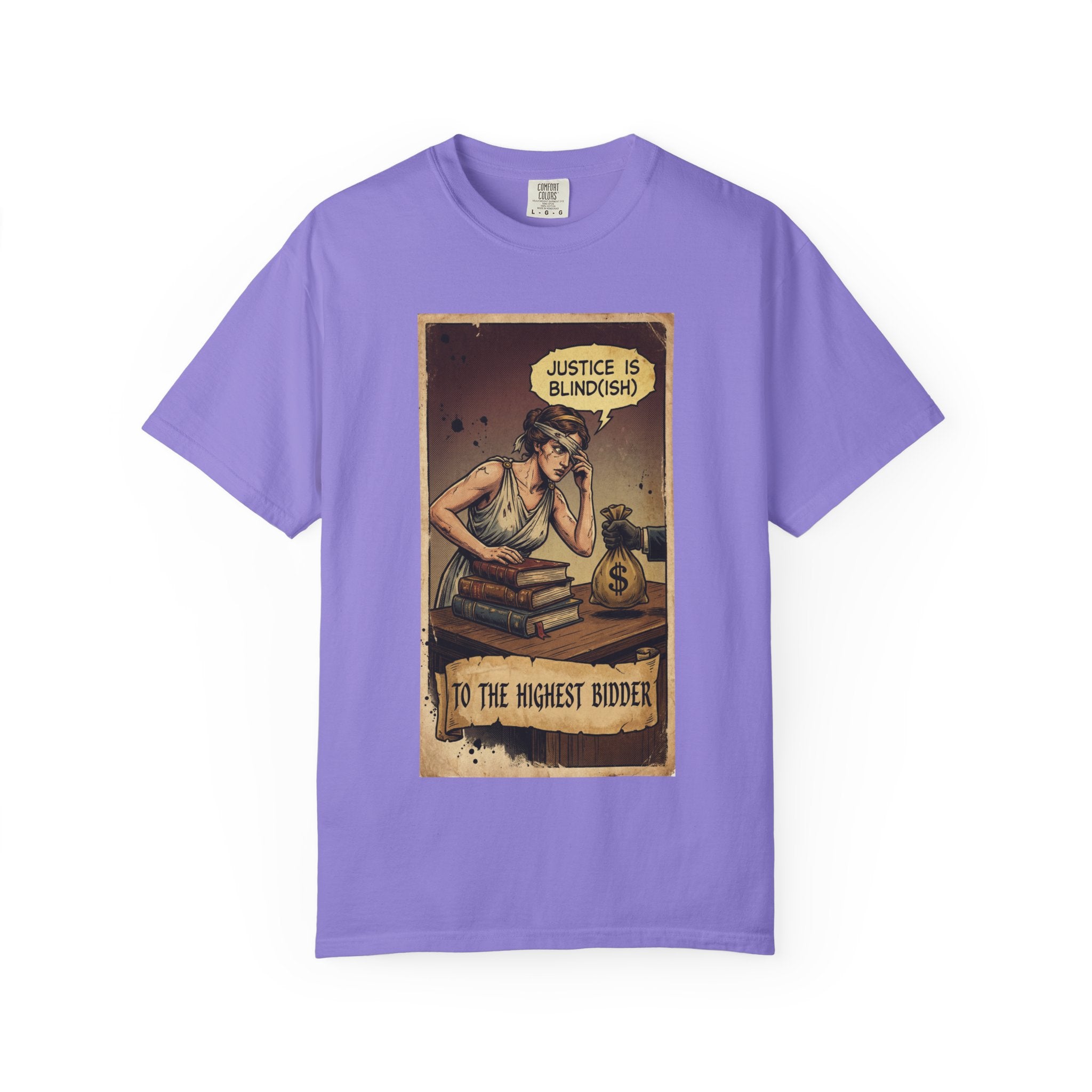 Imperialism Vintage Comic T-Shirt Political Satire History Gift Retro Propaganda Graphic Tee History Teacher Apparel Violet
