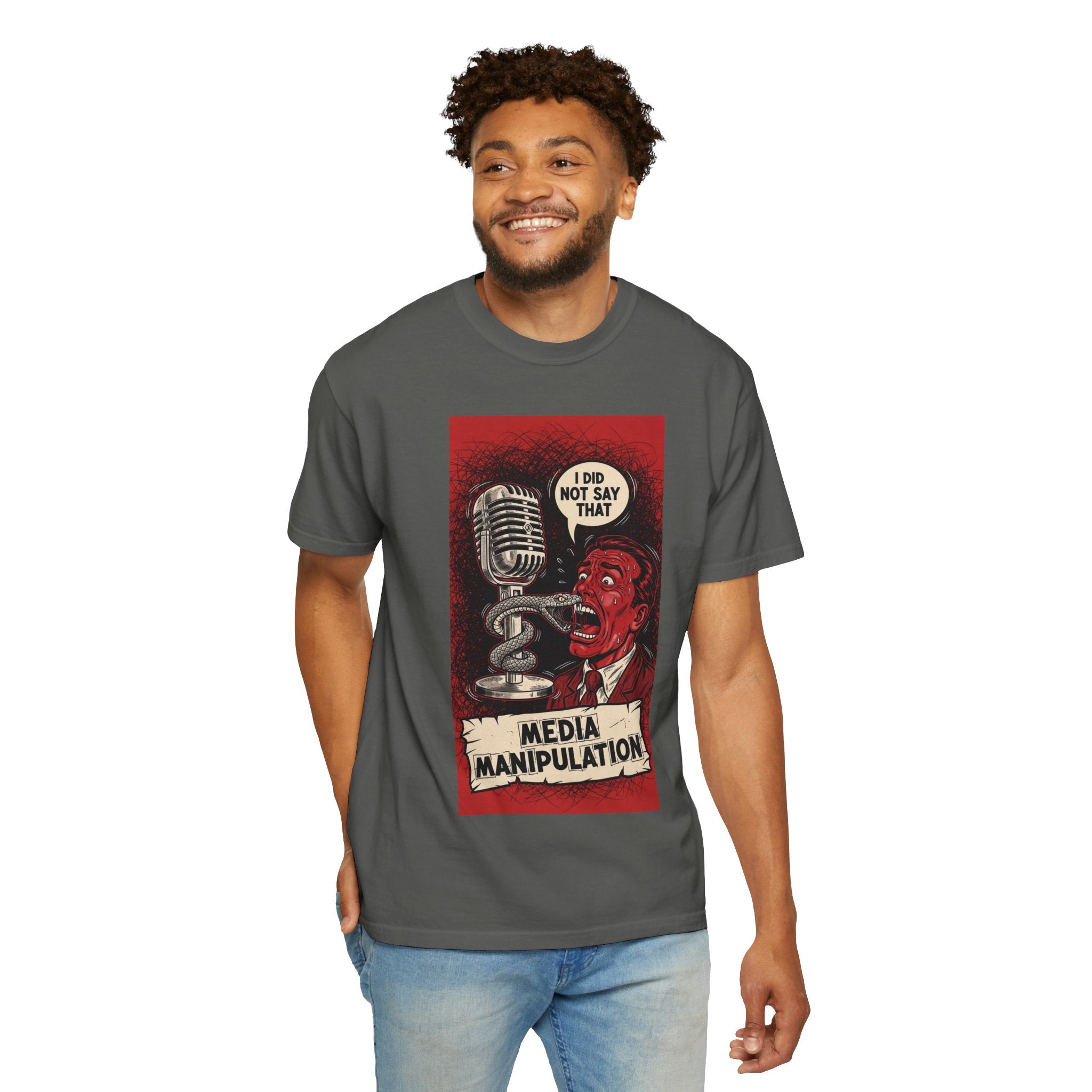 Vintage Satirical T-Shirt | Political Theater & System is Rigged Retro Tee | Sarcastic Dark Humor Shirt | Unisex Premium Cotton Graphic Tee