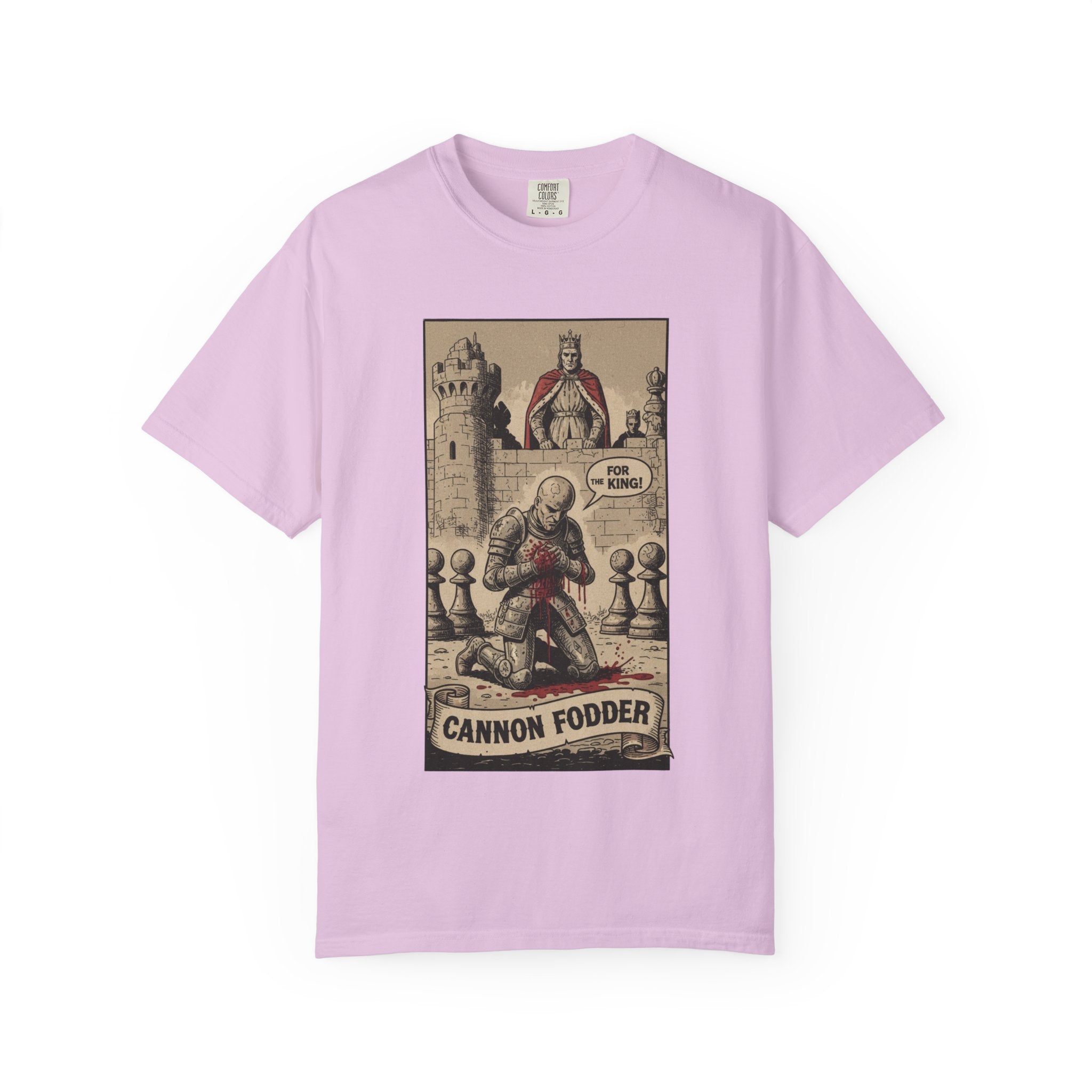 Vintage Satirical T-Shirt | Political Theater & System is Rigged Retro Tee | Sarcastic Dark Humor Shirt | Unisex Premium Cotton Graphic Tee Orchid