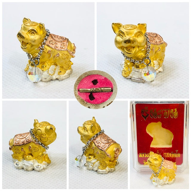 🐷💰 Supreme Wealth Pig Talisman – "Chana Chun" Edition for Victory Over Poverty & Massive Fortune