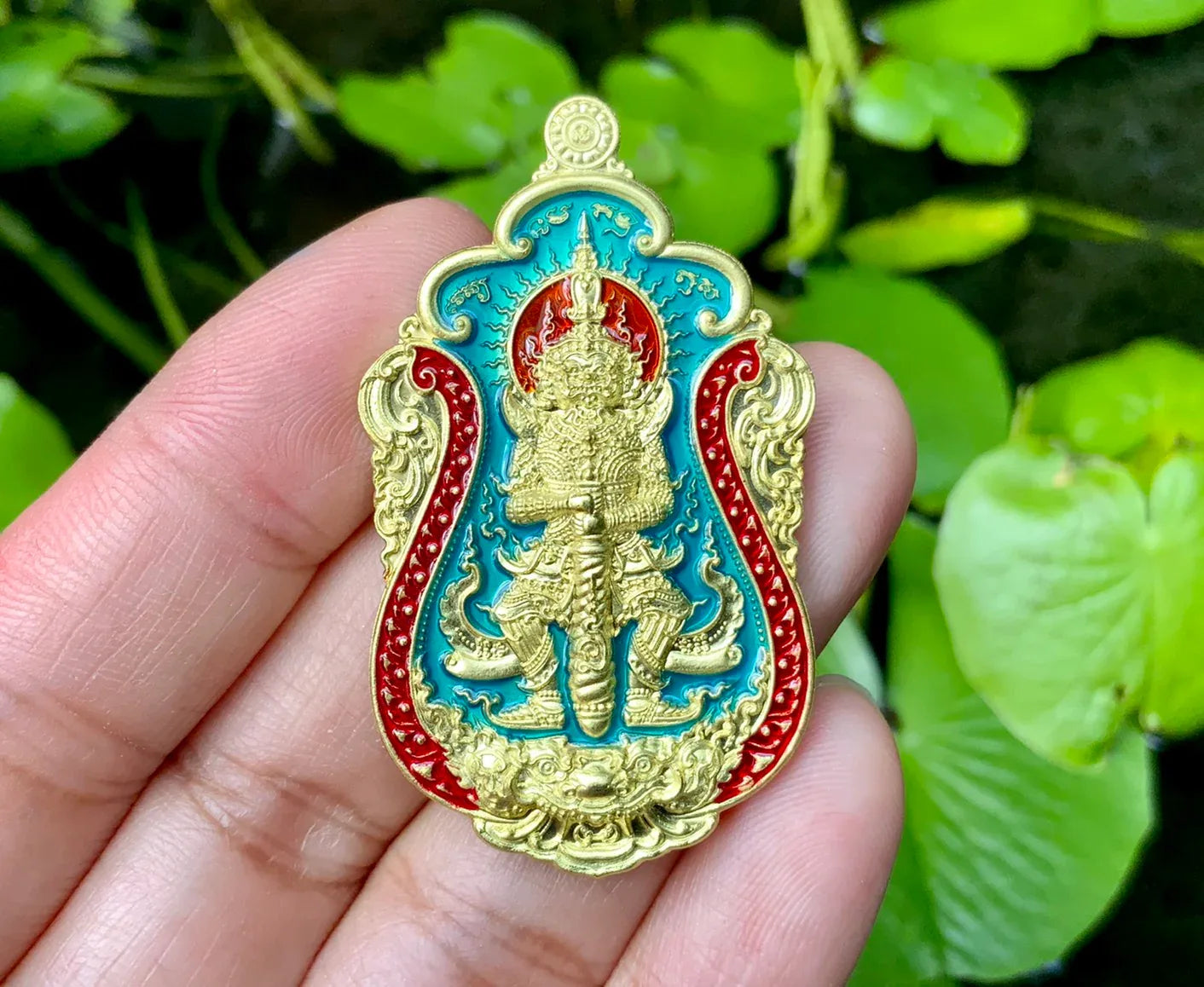 👹 THE LORD OF WEALTH & GUARDIAN OF THE NORTH ✨ The Divine Blessing: Luang Phor Suchat "Thao Wessuwan" (The Lord of Wealth) - The Sacred Protector & Fortune Magnet 58.ฟ้า แดง