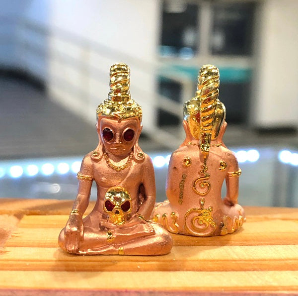 👹 Phaya Ngang Maha Mon (Great Mantra King): Mahawiro Edition – Phra Ajarn Amnart, Chaiyaphum – Powerful Love Charm, Wealth & Occult Protection