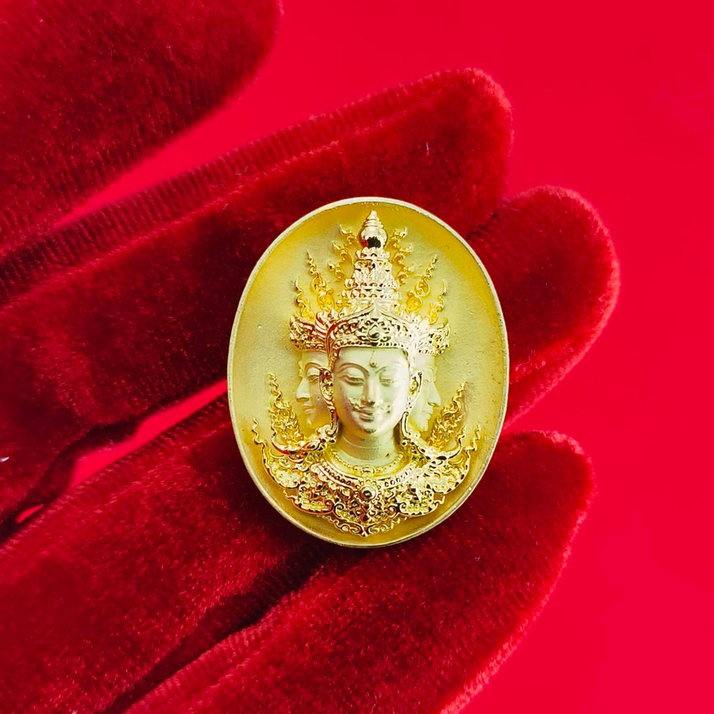 Sacred Phra Phrom Amulet – “Phon Phrom Likhit” Edition