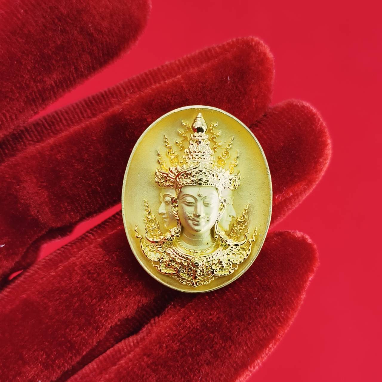 Sacred Phra Phrom Amulet – “Phon Phrom Likhit” Edition