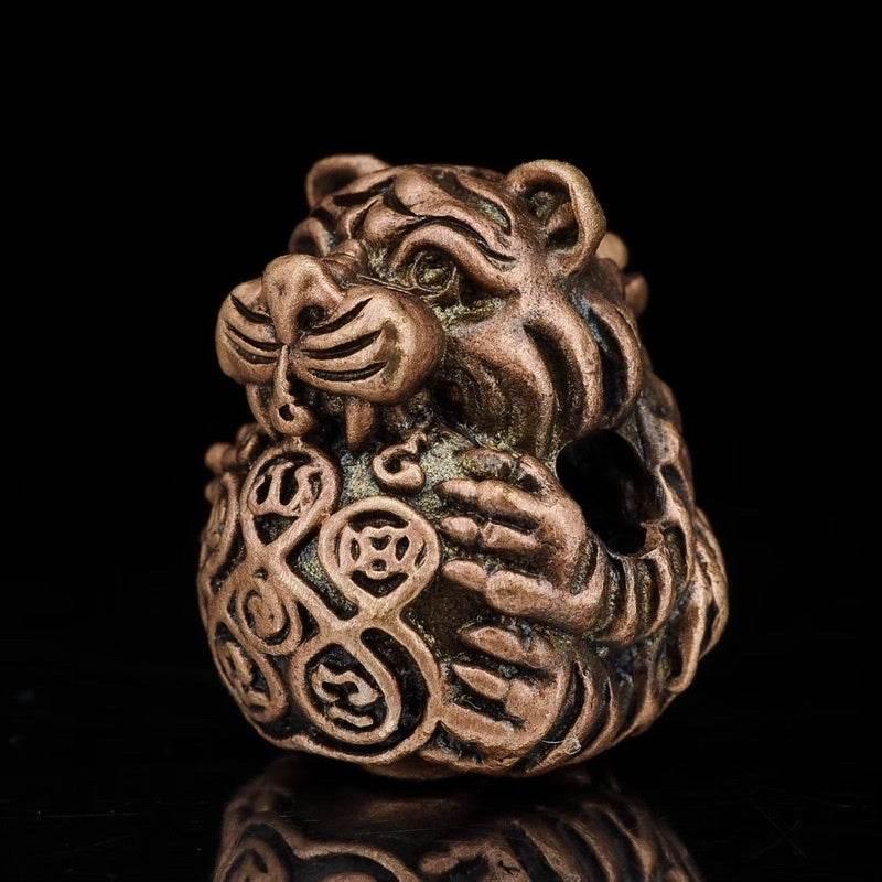 Sleeping Tiger Amulet – Seue Noi Gin Wealth & Attraction Talisman | Consecrated by Kruba Tao, Wat Ban Lao, Chiang Mai