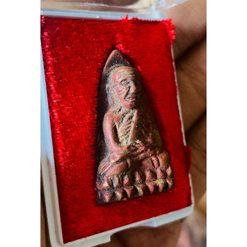Authentic Luang Pu Thuat Amulet Charm - 1st Edition for Protection and Blessings