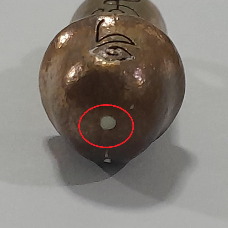 🔱 Sacred Pa Khun Palat Bin Bok Rak Yat Fun Amulet – Gold Wire Material with Enchanted Shark Tooth Powder By Luang Pho Nu, Wat Ampawanaram, Roi Et Province