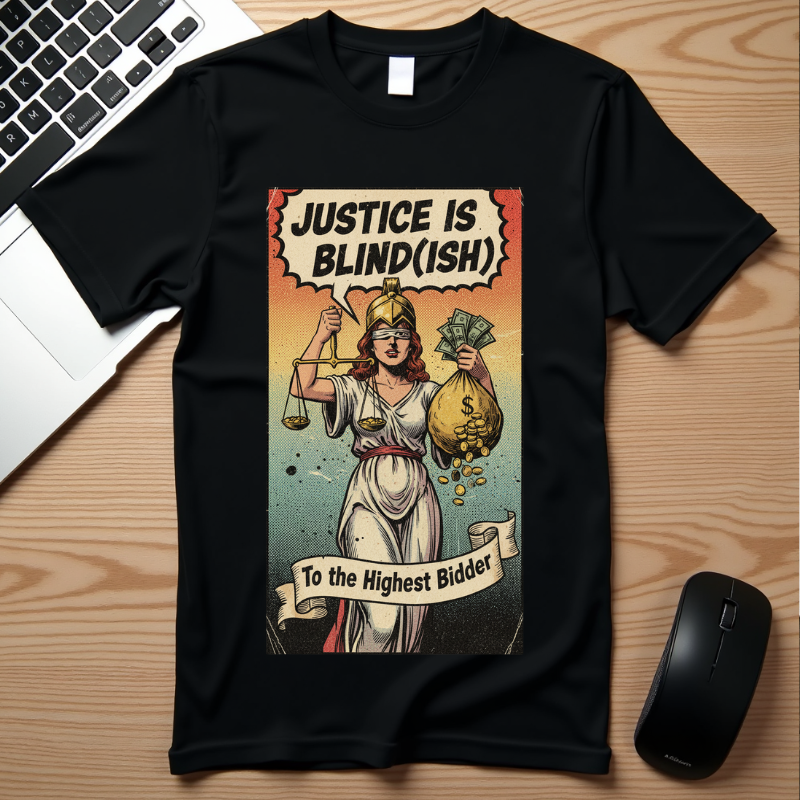 Vintage Satirical T-Shirt | Political Theater & System is Rigged Retro Tee | Sarcastic Dark Humor Shirt | Unisex Premium Cotton Graphic Tee