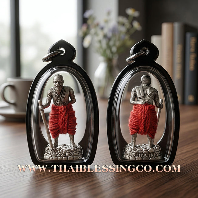 🏮 Sacred "Puu Thuat Thong" (The Golden Eternal Master) – Ngern Yuang Satin (Satin Mercury Silver) Edition: Phra Arjan Rorn Siri, Wat Phu Khao Thong (2024) – The Ultimate Tool for Celestial Wealth, Miraculous Protection, and Unstoppable Authority!