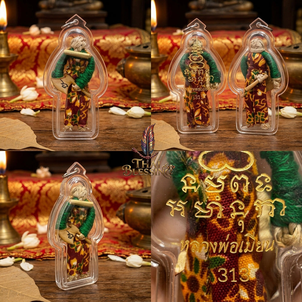⚔️ Hun Payont: The Axe-Wielding Conqueror (Khun Kwan Prab Pairee) – Luang Phor Mian, Buriram – The Ultimate Alchemical Engine for Absolute Protection, Wealth Dominance & Karma Reflection!