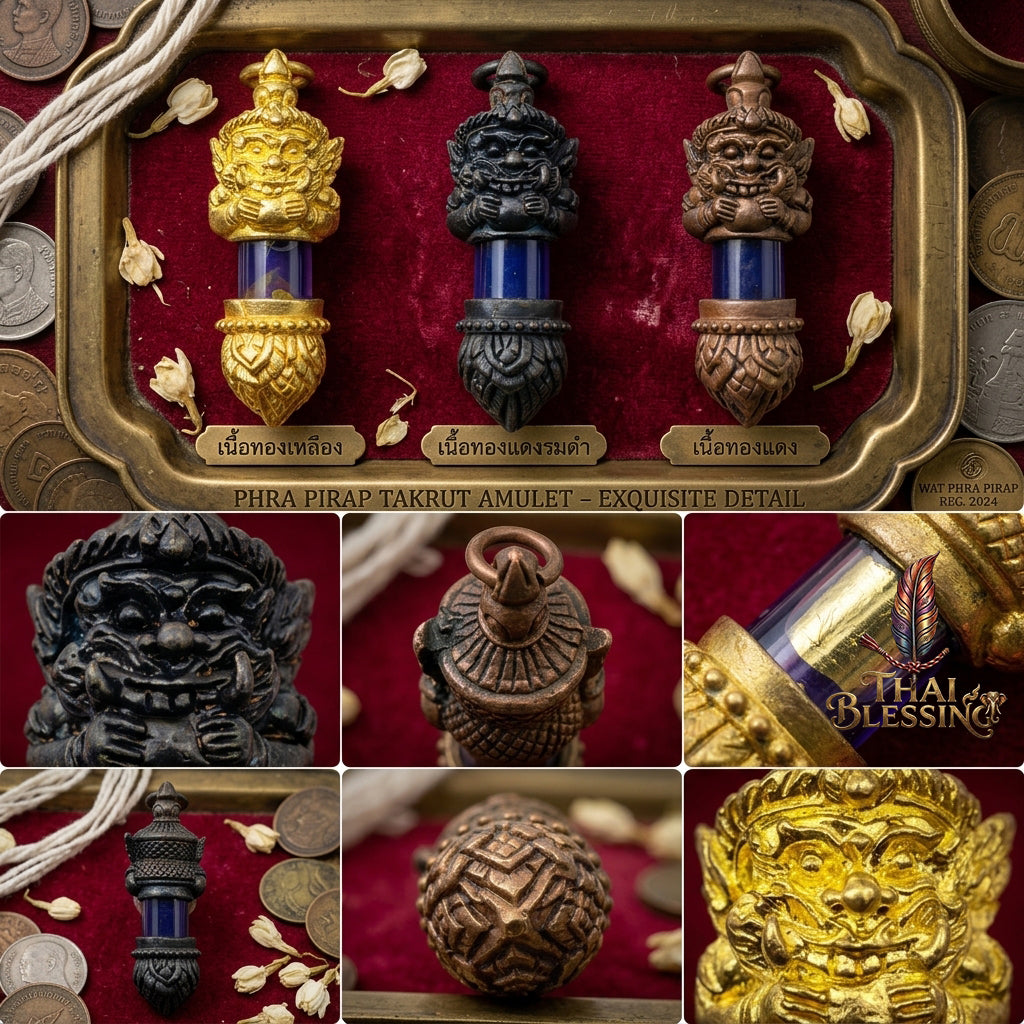 🌑 Takrut Rahu: The Celestial Devourer of Obstacles – Phra Ajarn Wallop & Luang Pu Maha Sila (2566) – The Supreme Alchemical Engine for Fate Reversal and Financial Dominance