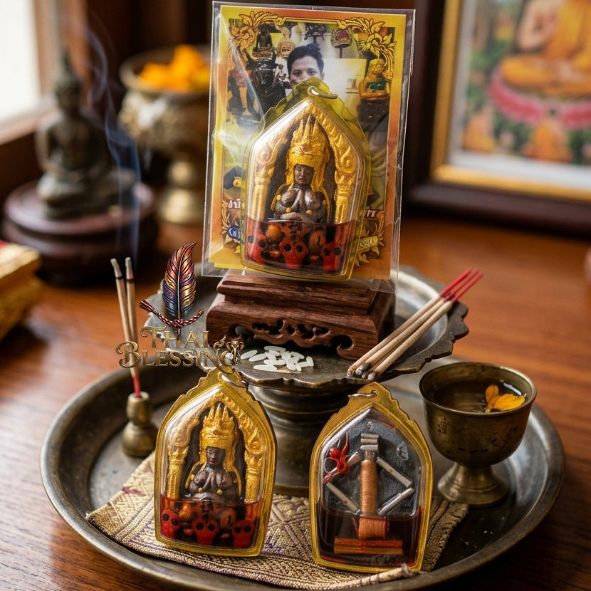 🤱 Phrai Nang Phim: The Sovereign Mother of Universal Manifestation – Arjan Songyot – Ayutthaya – The Ultimate Alchemical Engine for Absolute Wealth & Primal Attraction!