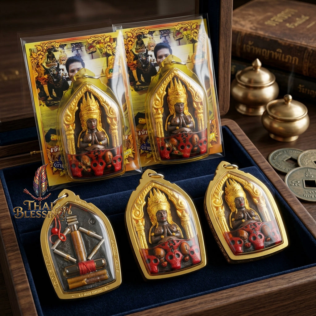 🤱 Phrai Nang Phim: The Sovereign Mother of Universal Manifestation – Arjan Songyot – Ayutthaya – The Ultimate Alchemical Engine for Absolute Wealth & Primal Attraction!