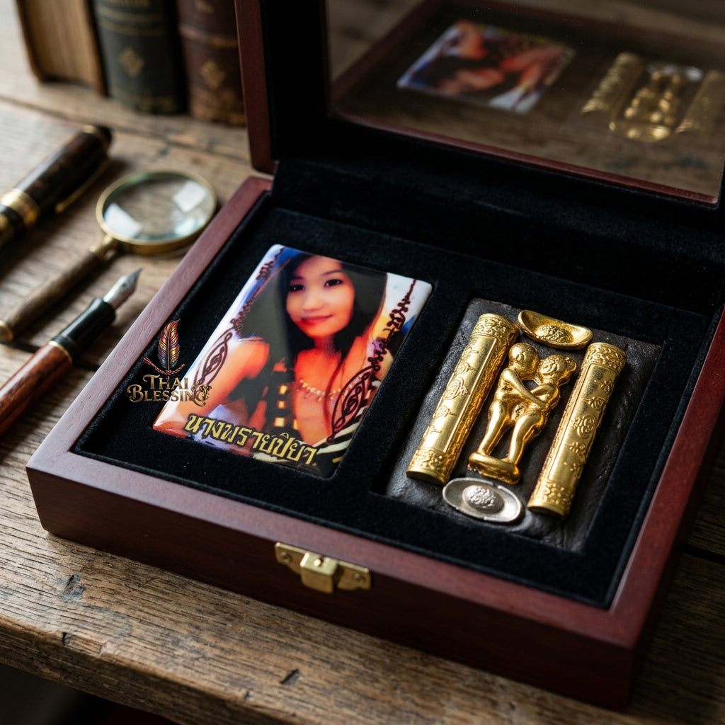 💃 Locket Nang Piya: The Sovereign of Ethereal Charm & Infinite Fortune – Lersi Somdet (Kruba Det) – Ban Rattanakosin (2567) – The Ultimate Alchemical Engine for Magnetic Attraction & Wealth!