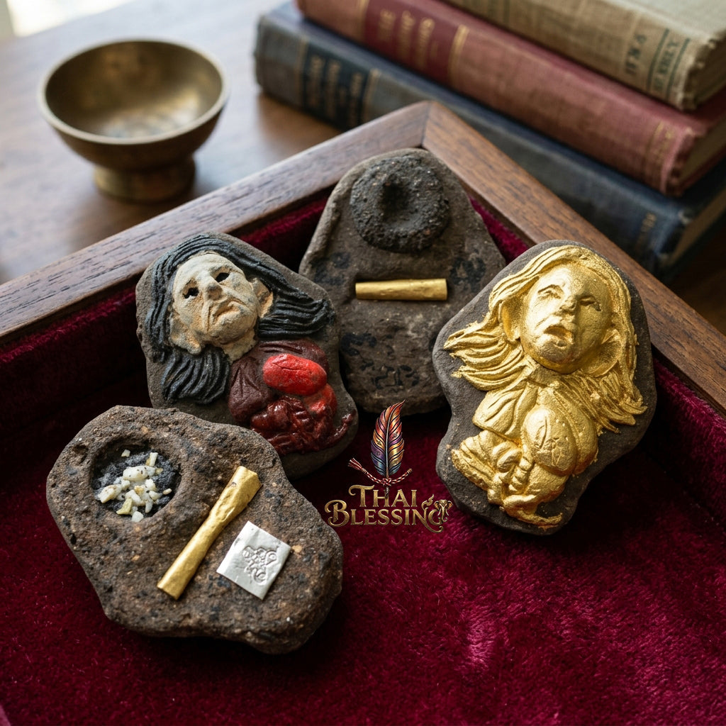 🔮 Nang Prai Krasue Athan: The Sovereign of Lanna Mysticism & Boundless Fortune – Arjan Sala Kai – Mon Lanna (2567) – The Ultimate Alchemical Engine for Speculative Victory & Wealth!