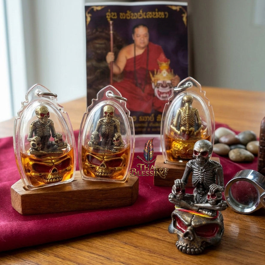 🎲 Phrai Nai Bia in Powerful Oil The Sovereign Master of Windfalls & Wealth – Kruba Porn – Wat Pu Hor (2559) – The Ultimate Alchemical Engine for Financial Dominance & High-Stakes Victory!