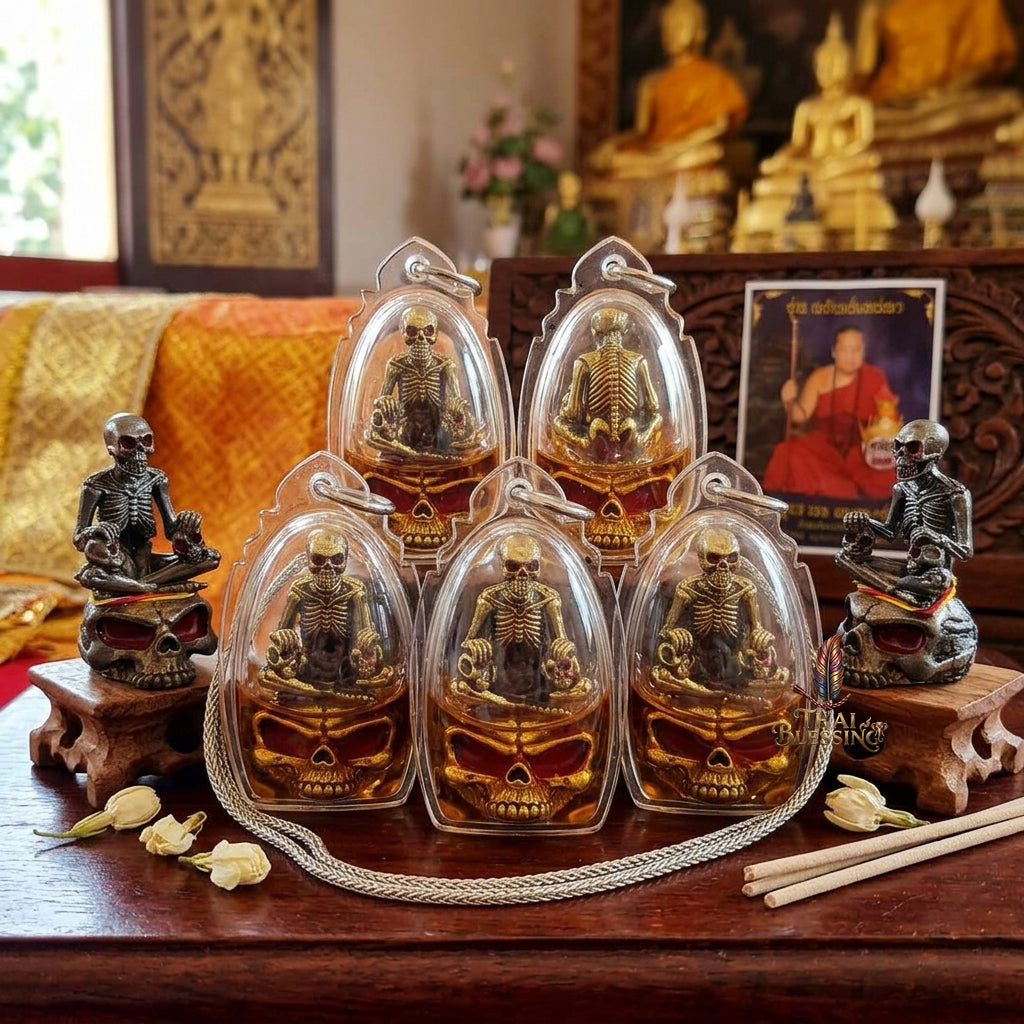 🎲 Phrai Nai Bia in Powerful Oil The Sovereign Master of Windfalls & Wealth – Kruba Porn – Wat Pu Hor (2559) – The Ultimate Alchemical Engine for Financial Dominance & High-Stakes Victory!