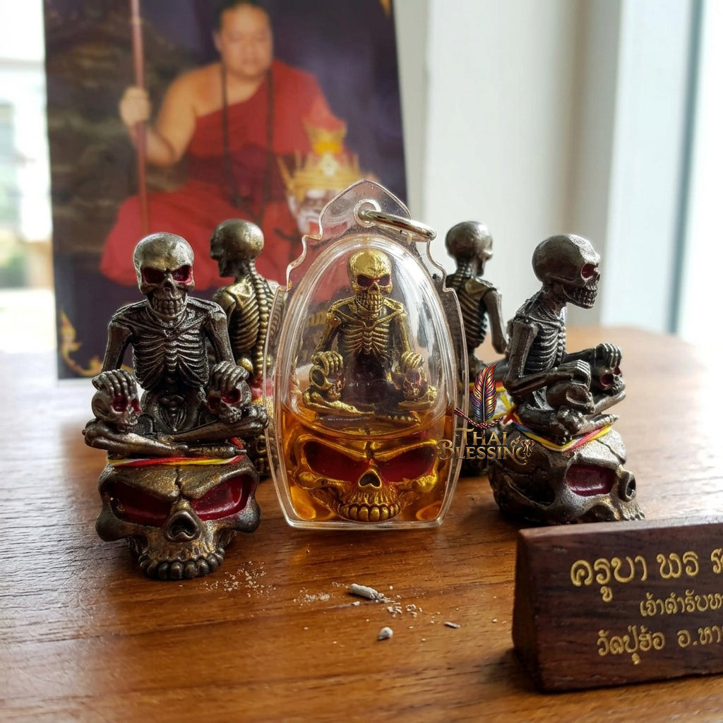 🎲 Phrai Nai Bia in Powerful Oil The Sovereign Master of Windfalls & Wealth – Kruba Porn – Wat Pu Hor (2559) – The Ultimate Alchemical Engine for Financial Dominance & High-Stakes Victory!