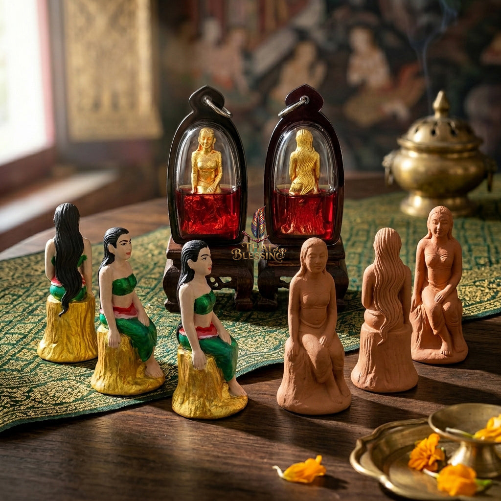 🔱 Mae Takien Thong (Chao Mae Boon See Thong): The Sovereign Matriarch of 300-Year Abundance – Luang Ta Ruam (Wat Khok Samran) – The Ultimate Alchemical Engine for Miraculous Fortune & Commercial Dominance!