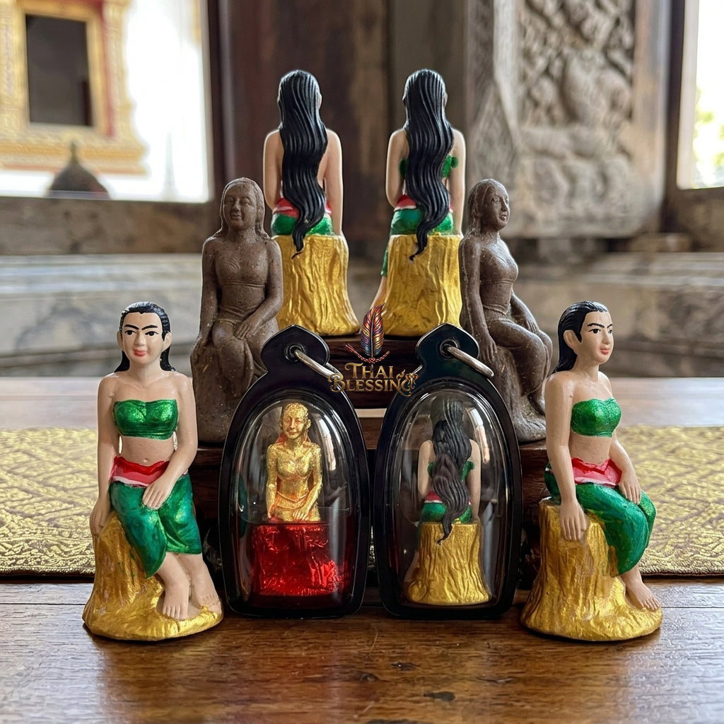 🔱 Mae Takien Thong (Chao Mae Boon See Thong): The Sovereign Matriarch of 300-Year Abundance – Luang Ta Ruam (Wat Khok Samran) – The Ultimate Alchemical Engine for Miraculous Fortune & Commercial Dominance!