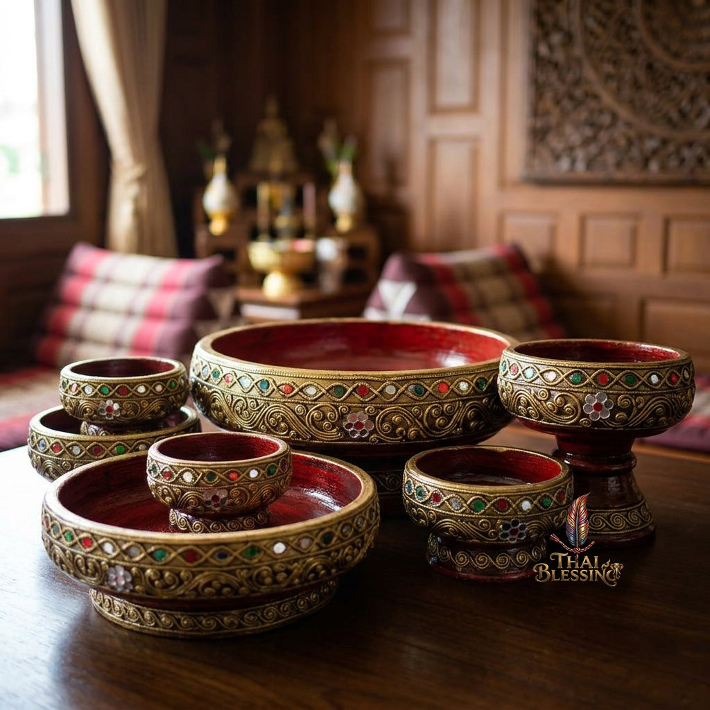 🔱 Handcrafted Traditional Borderless Smooth Wooden Tray Series The Ultimate Low-Profile Balanced Base for Deities, Sacred Artifacts & Professional Staging!