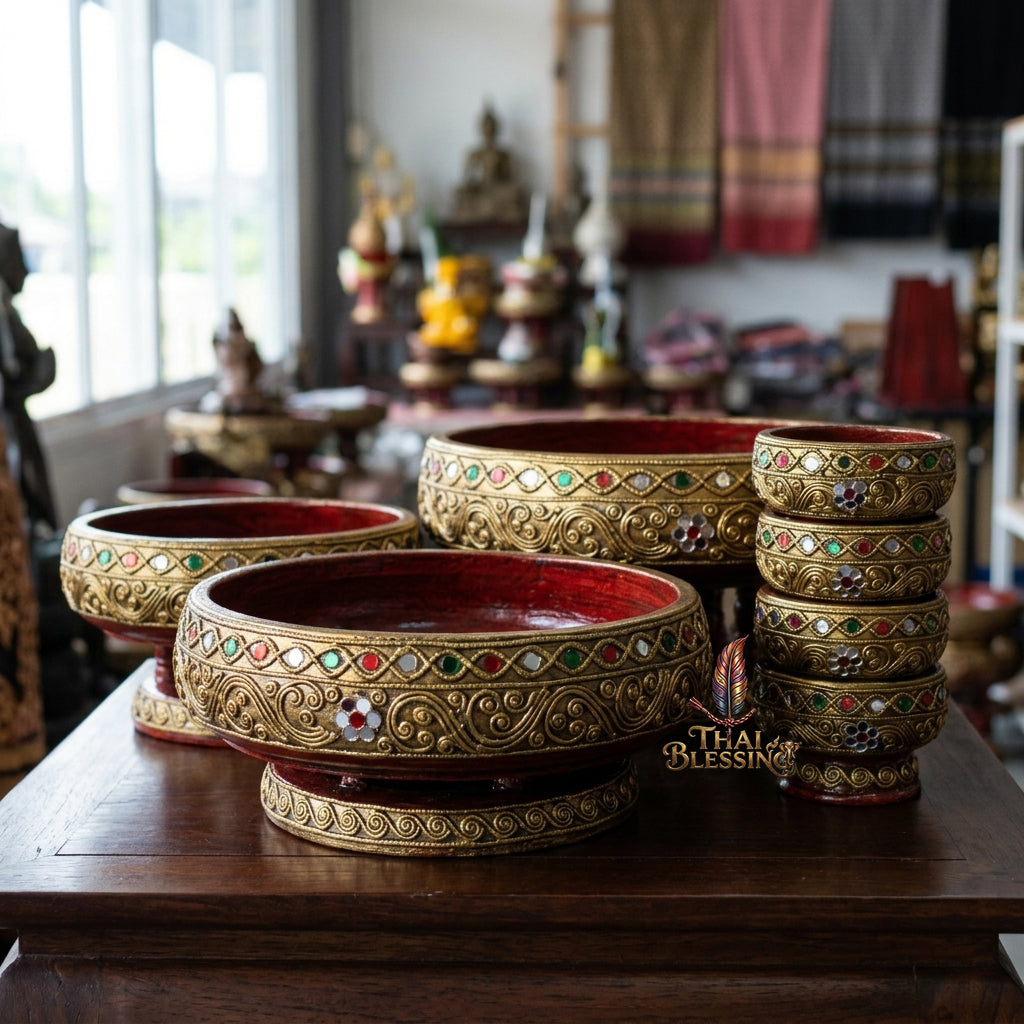 🔱 Handcrafted Traditional Borderless Smooth Wooden Tray Series The Ultimate Low-Profile Balanced Base for Deities, Sacred Artifacts & Professional Staging!