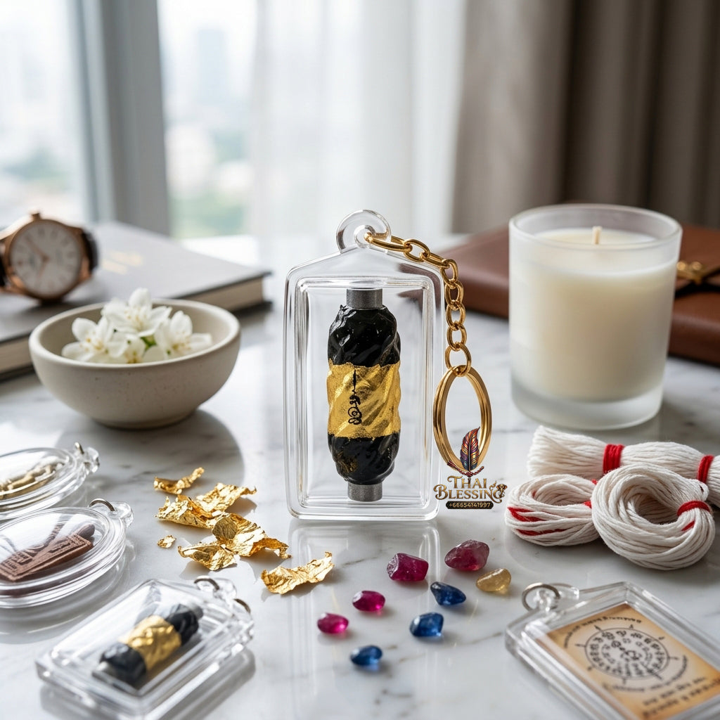 ✨🐅👑 Sacred Imperial Apex Tiger Sovereign Scroll - Luang Pu Dam 2019 Khao Kluea Edition (1-Inch Micro-Conduit), Ultimate Executive Dominance Aura & Capital Accumulation Matrix Waterproof Acrylic