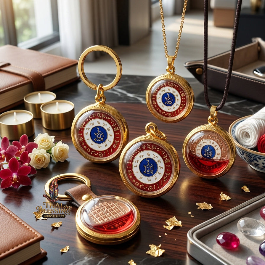 ✨👑🌌 Sacred Celestial Zodiac Alignment Coin - Luang Phor Wan 2019 Maha Choke Wealth Edition, Premium Alpaca National Tricolor Motif with Red Botanical Infusion, Ultimate Executive Destiny Realignment & Capital Accumulation Matrix
