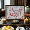 ✨🐎🎯 100% Hand-Inscribed Omnidirectional Equine Synergy Ynt Cloth - Luang Phor Samchai Wat Don Kradi 2015 10-Directional Affinity Edition (11x9 cm), Ultimate Micro-Pocket Asset Catalyst & Client Conversion Engine