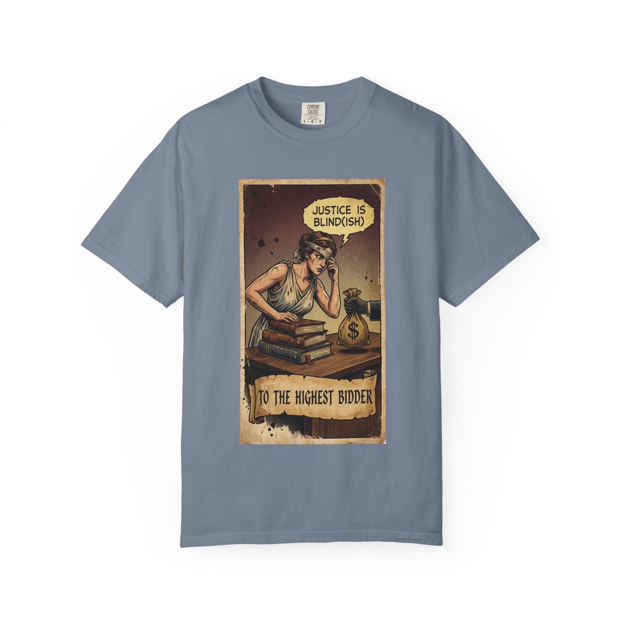 Imperialism Vintage Comic T-Shirt Political Satire History Gift Retro Propaganda Graphic Tee History Teacher Apparel Blue Jean