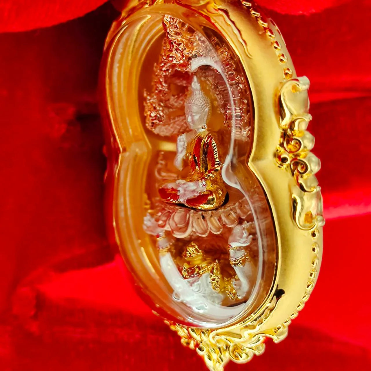 Command Naga King's Power with Phra Nak Prok Theva Nakarat by LP Kee for Ultimate Protection, Authority & Wealth