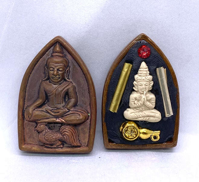 ✨ Khun Paen Maha Long - “Ultimate Beloved Charm” Edition by Kruba Baeng, Wat Ban Tonod, Nakhon Ratchasima ทองแดงโบราณ