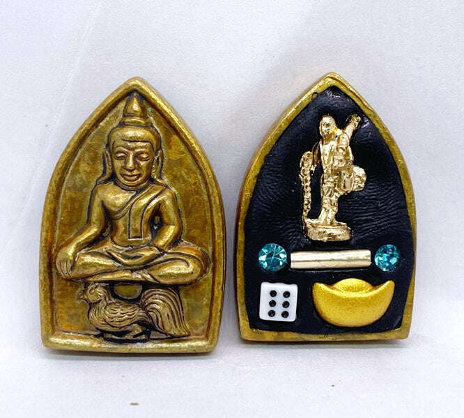 ✨ Khun Paen Maha Long - “Ultimate Beloved Charm” Edition by Kruba Baeng, Wat Ban Tonod, Nakhon Ratchasima ทองเหลืองโบราณ