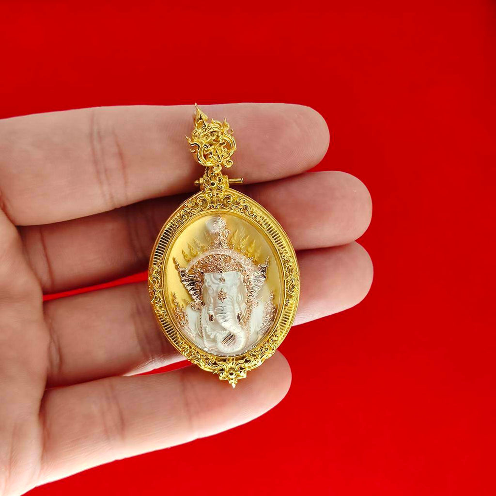 Ganesh Blessing Statue - Prakhaniyalikhit Figurine for Prosperity, Wisdom, and Auspicious Success 2k