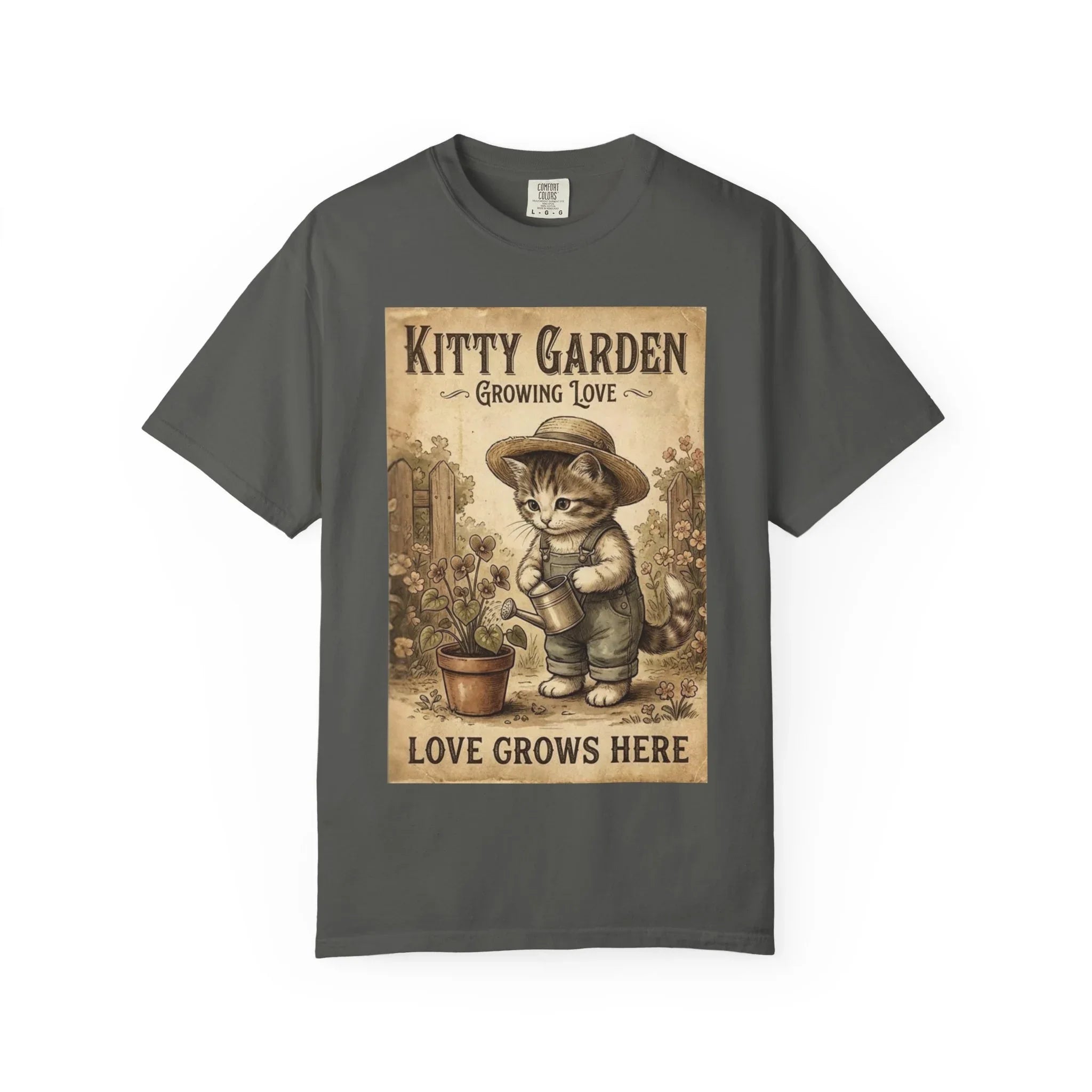 Unisex Garment-Dyed T-shirt Pepper