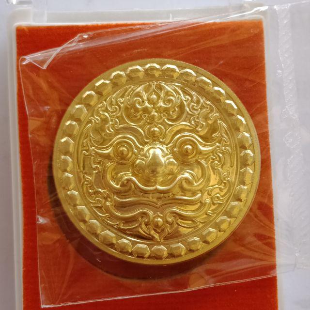 👹 THE MILLIONAIRE GUARDIAN: THAO WESSUWAN ✨ The Sovereign Commander: "Maha Techo" (Millionaire Wealth) Thao Wessuwan Coin – Kruba Siri x Luang Phor Rak Edition Golden sparkle