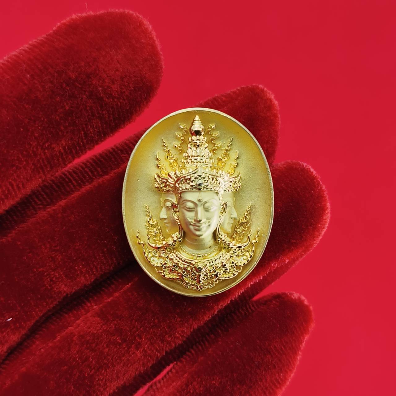 Sacred Phra Phrom Amulet – “Phon Phrom Likhit” Edition