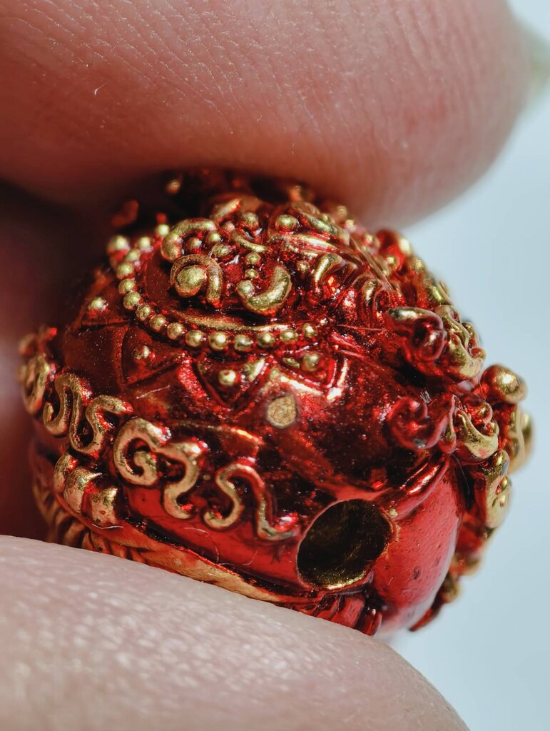 👶 Baby Kubera “Hundred Million” Wealth Ball (Kuwen Noi Roi Lan) – Career Success & Massive Fortune Amulet by Ajarn Kraidet